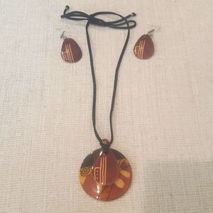 African Inspired Jewelry Set